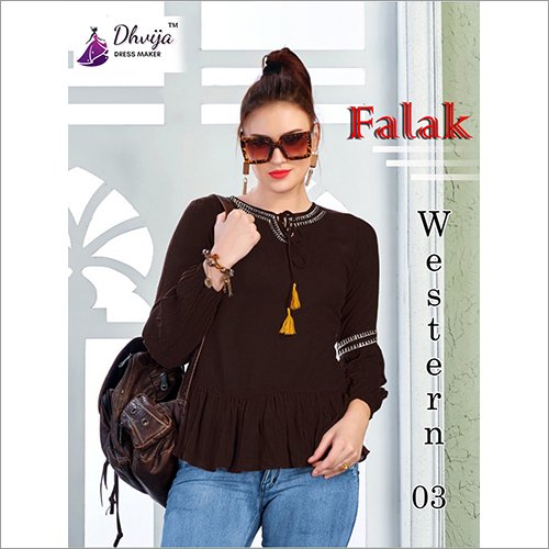 Ladies Fancy Top - Elegant Cotton Blend, Stylish Design In Soft Blush Pink And Ivory White